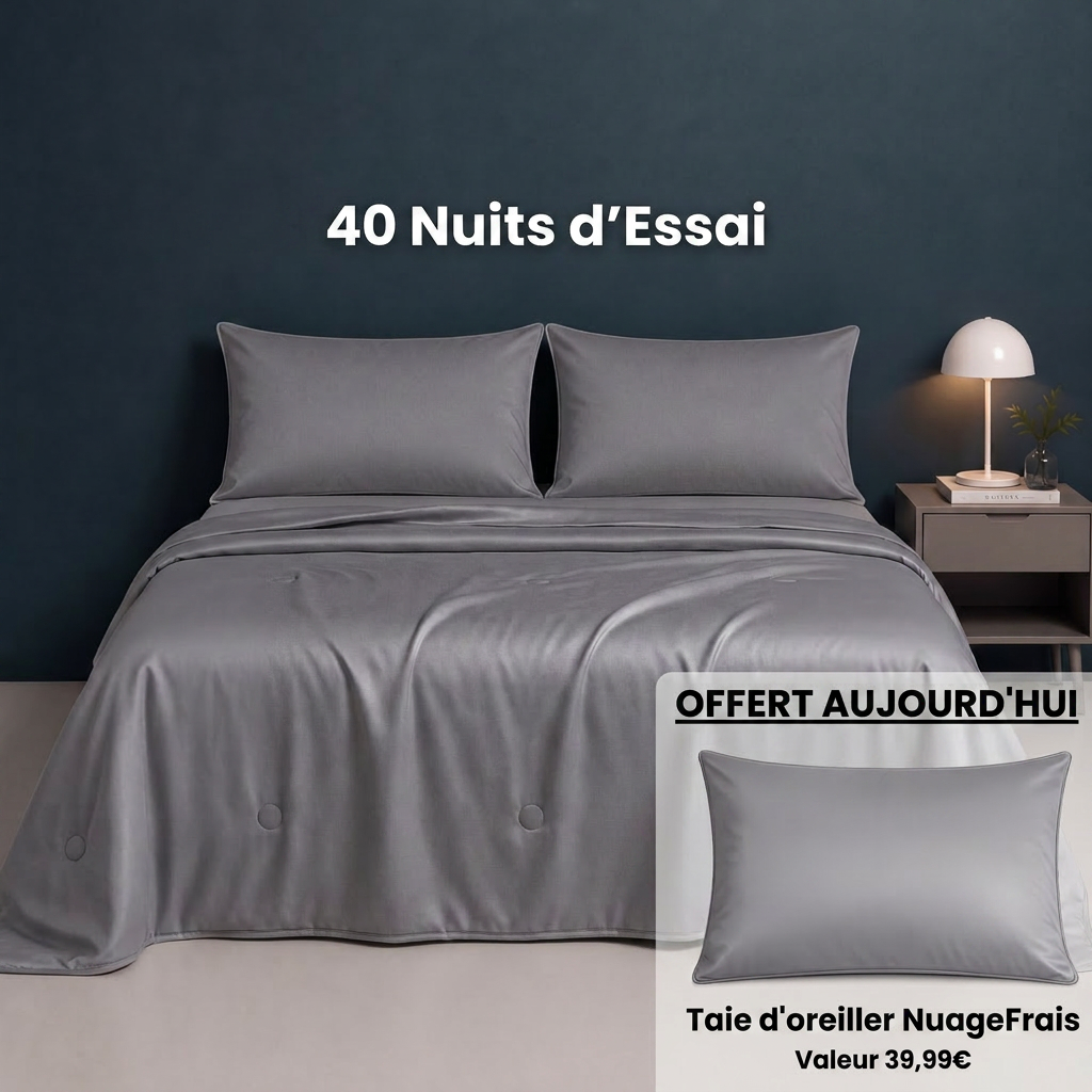 Couette Rafraîchissante NoctiFrais® pour les Chaudes Nuits d'Été