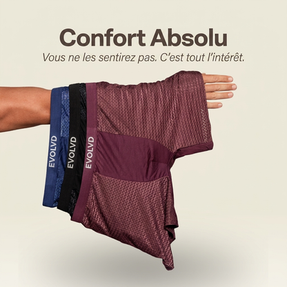 BOXER EVOLVD® in Bamboo Fiber - Pack of 5 Multicolor | + 5 FREE